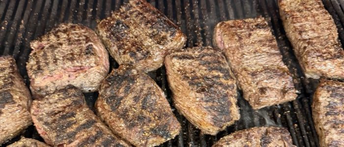 Steaks on the grill Steaks on the grill